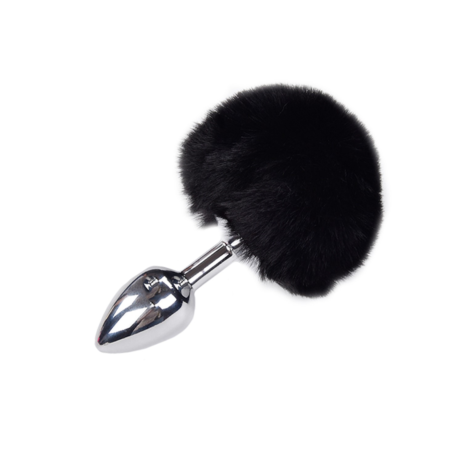 Alive Metal Anal Fluffy Plug L