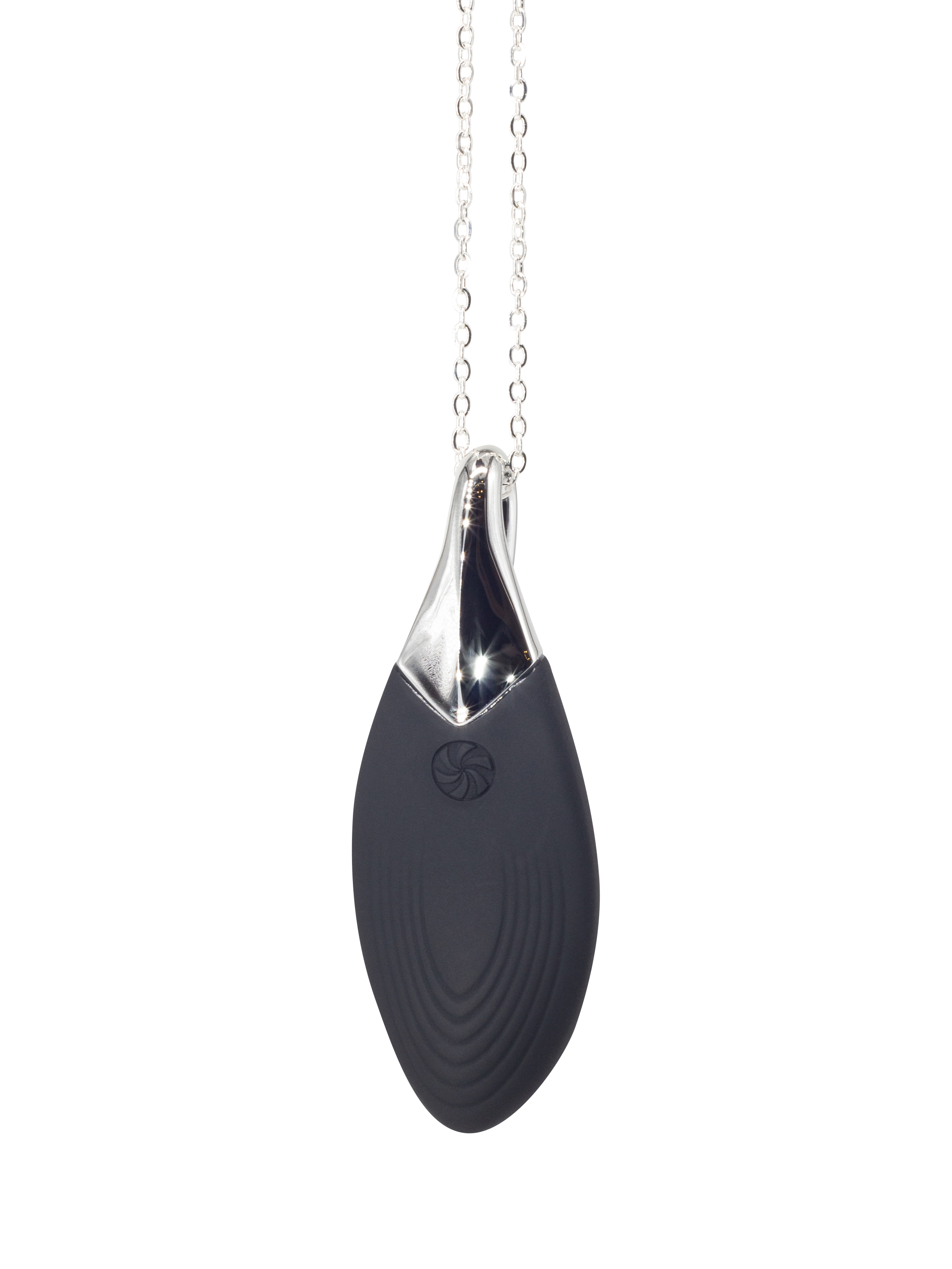 Lola games Vibrating necklace Liberty Leaf Black