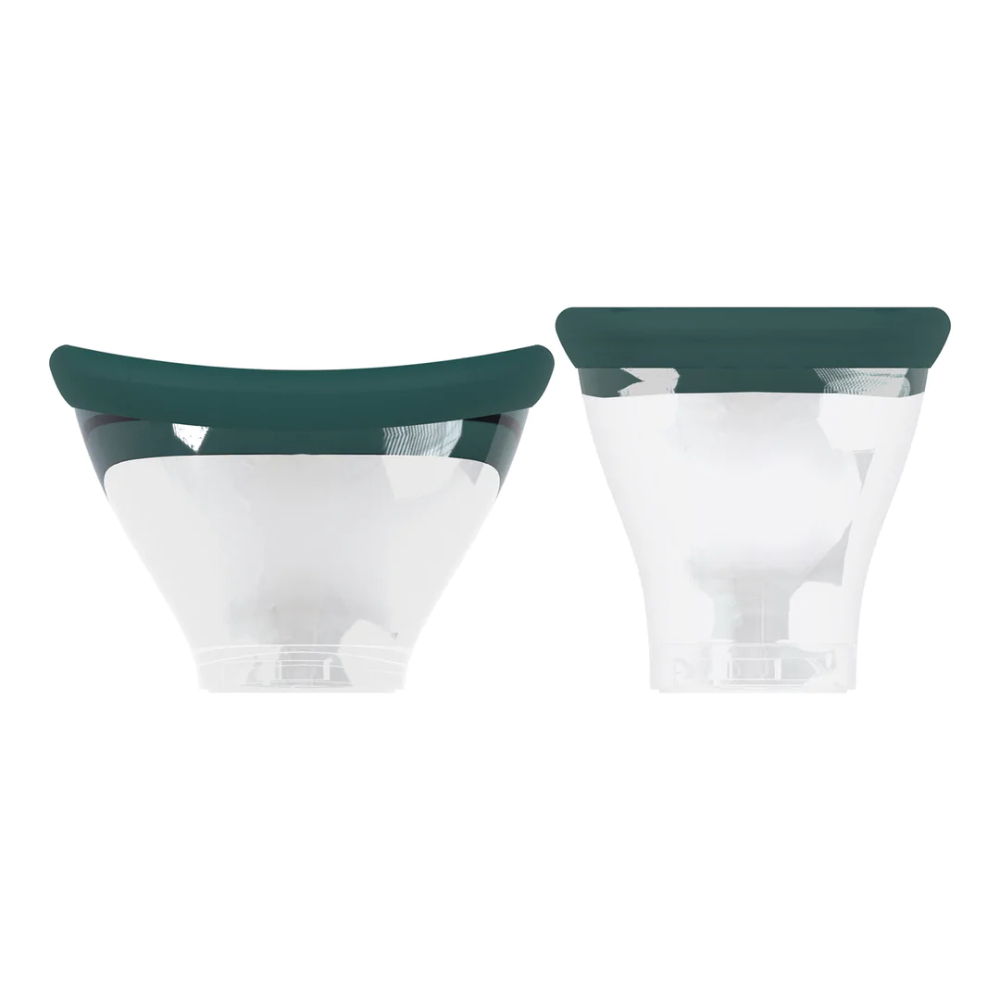 Pumped by Shots Enhance - Rechargeable Vulva and Breast Pump - Forest Green