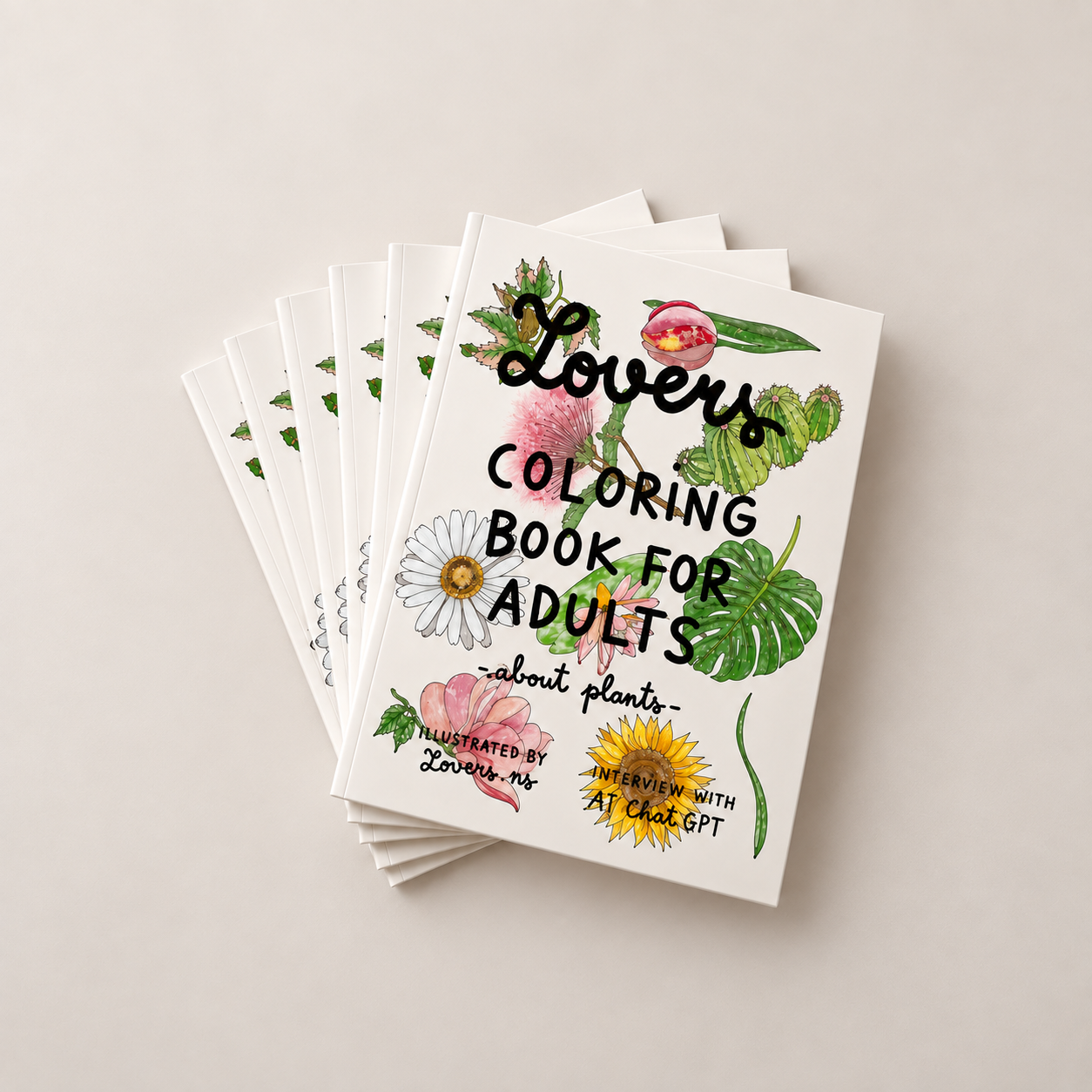 LOVERS Lovers Coloring Book For Adults