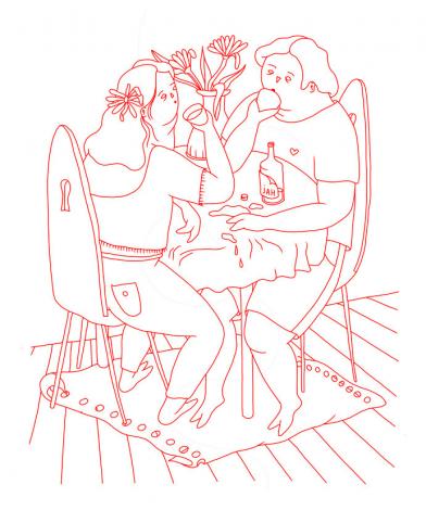 LOVERS FIRST DATE IDEA - SET 1 / DINNER