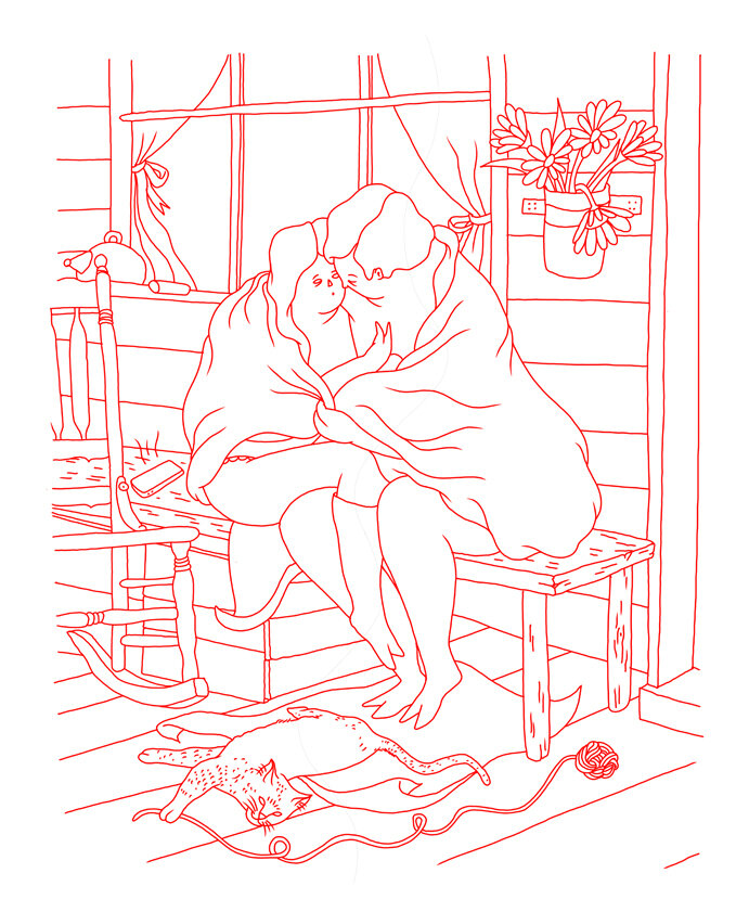 LOVERS FIRST DATE IDEA - SET 2 / PORCH
